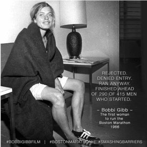 Bobbi Gibb in 1966